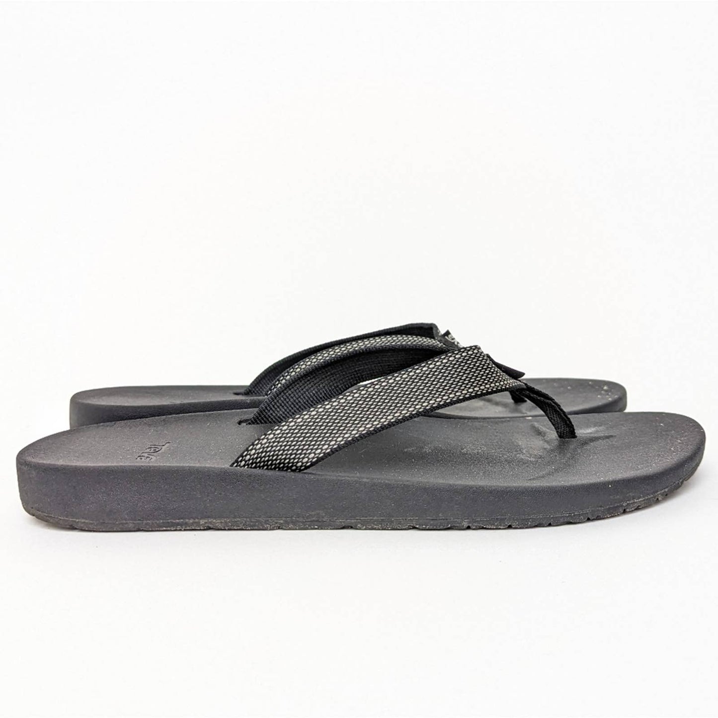 Teva Azure Flip Flop Sandals in Avalon Black - 10