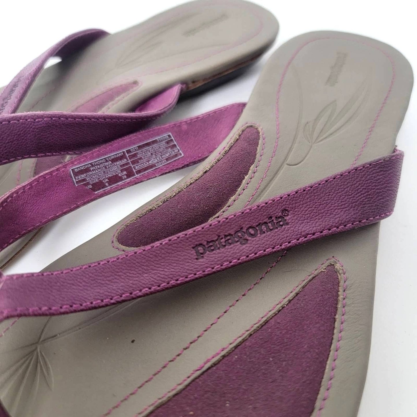 Patagonia Bandha Thong Sandal In Currant