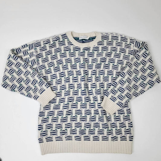Vintage Chunky Knit Sweater - L