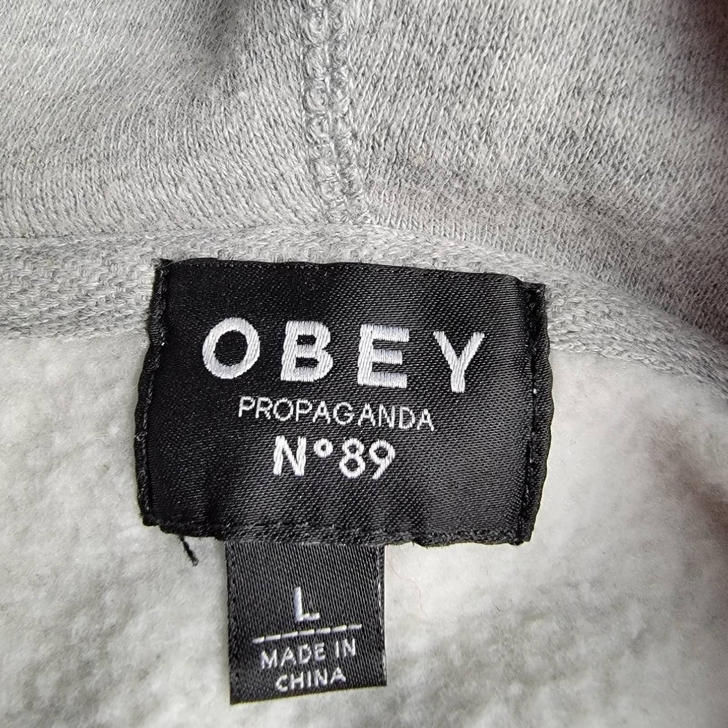 OBEY Grey Hoody
