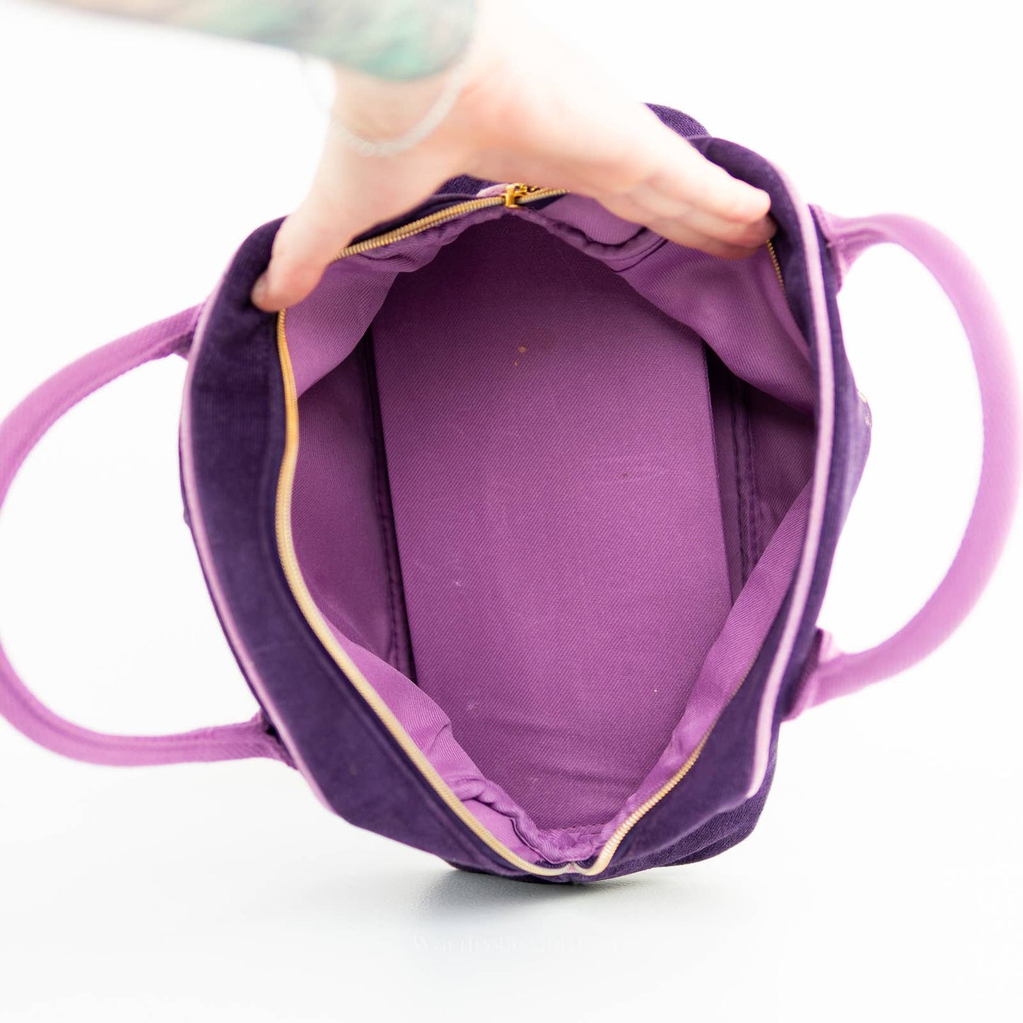Victoria's Secret Sexy Plush Velvet Bag Satchel Shoulder Bag Purse Tote