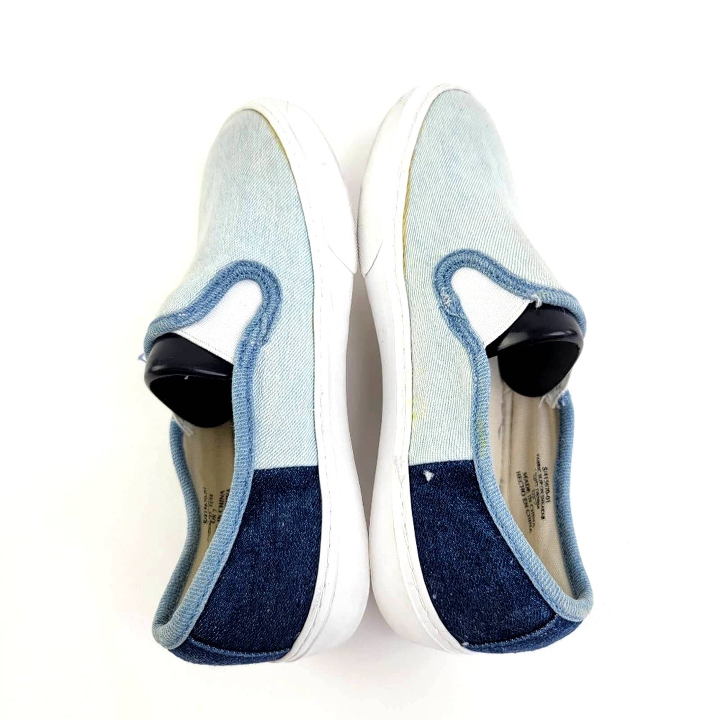GAP Slip On Casual Loafer Light Denim Canvas Sneakers - 7