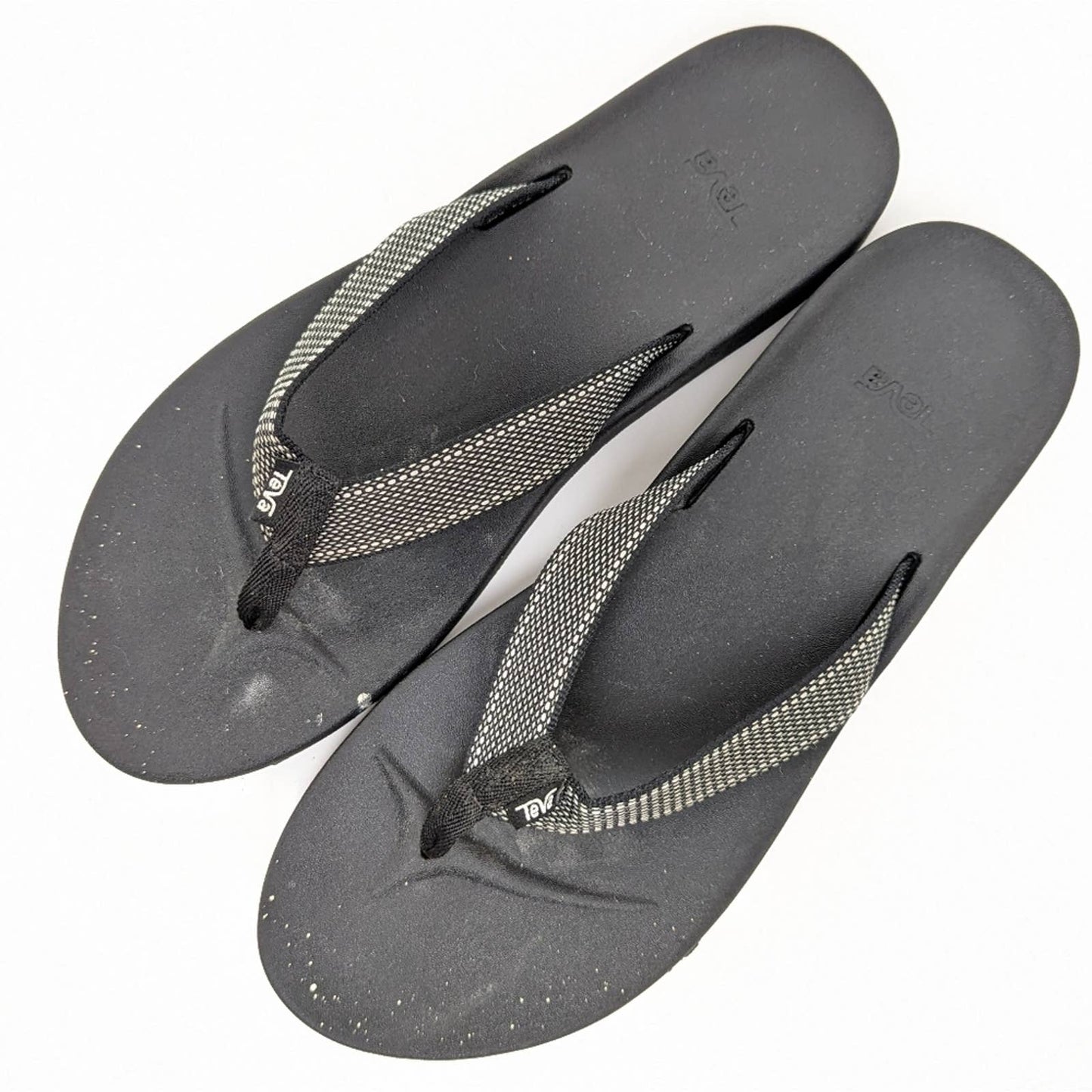 Teva Azure Flip Flop Sandals in Avalon Black - 10