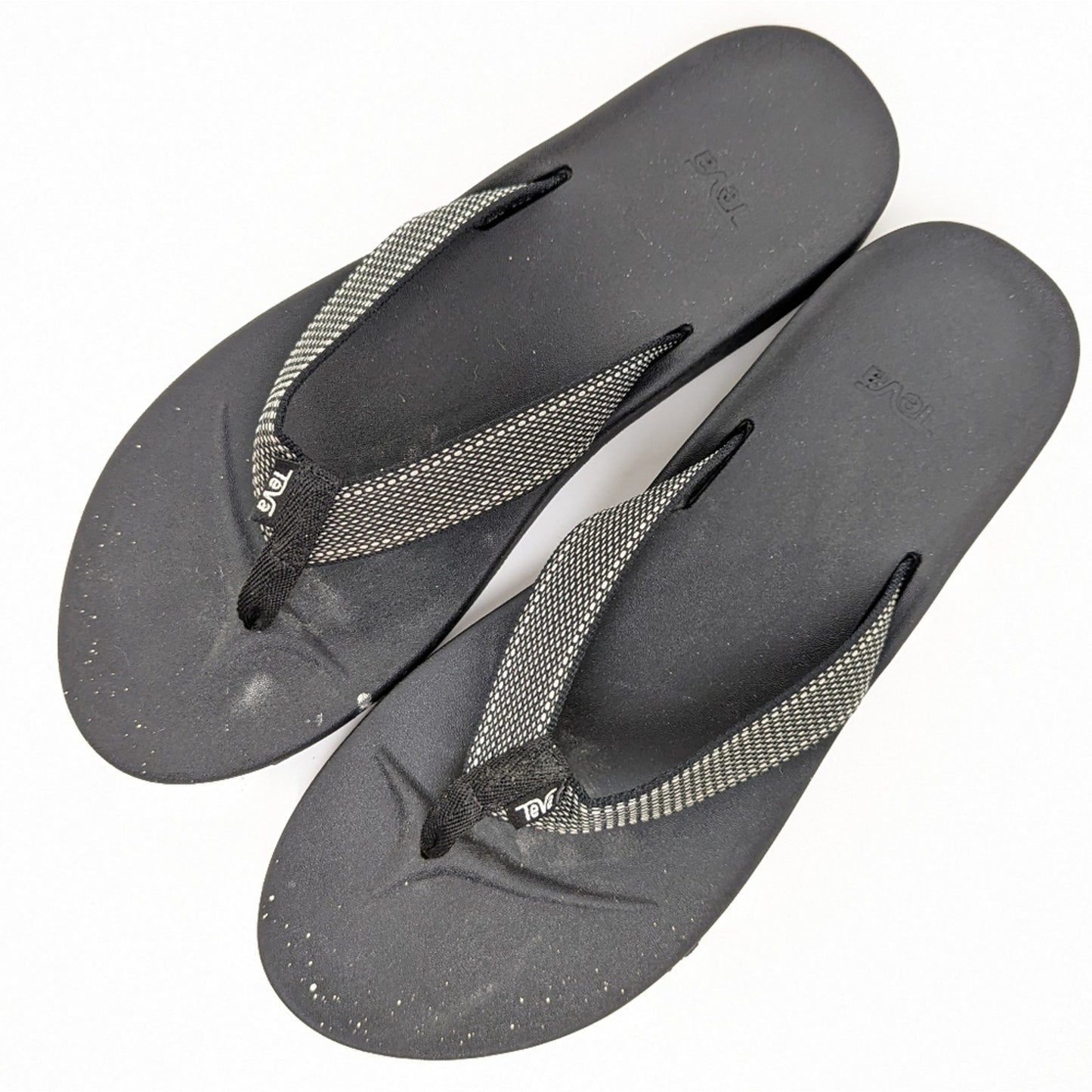 Teva Azure Flip Flop Sandals in Avalon Black - 10