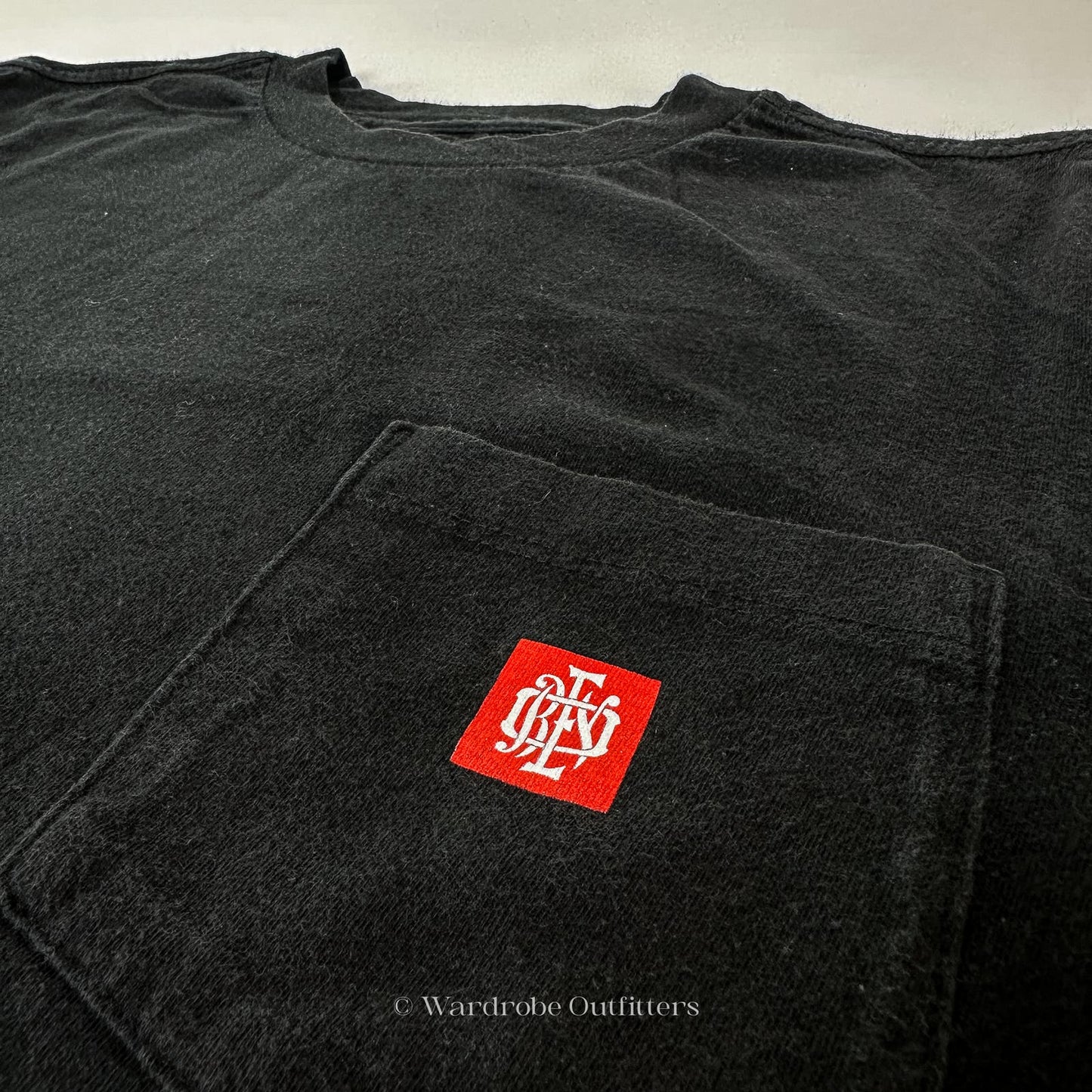 OBEY Propoganda Black Pocket Tee Shirt - S