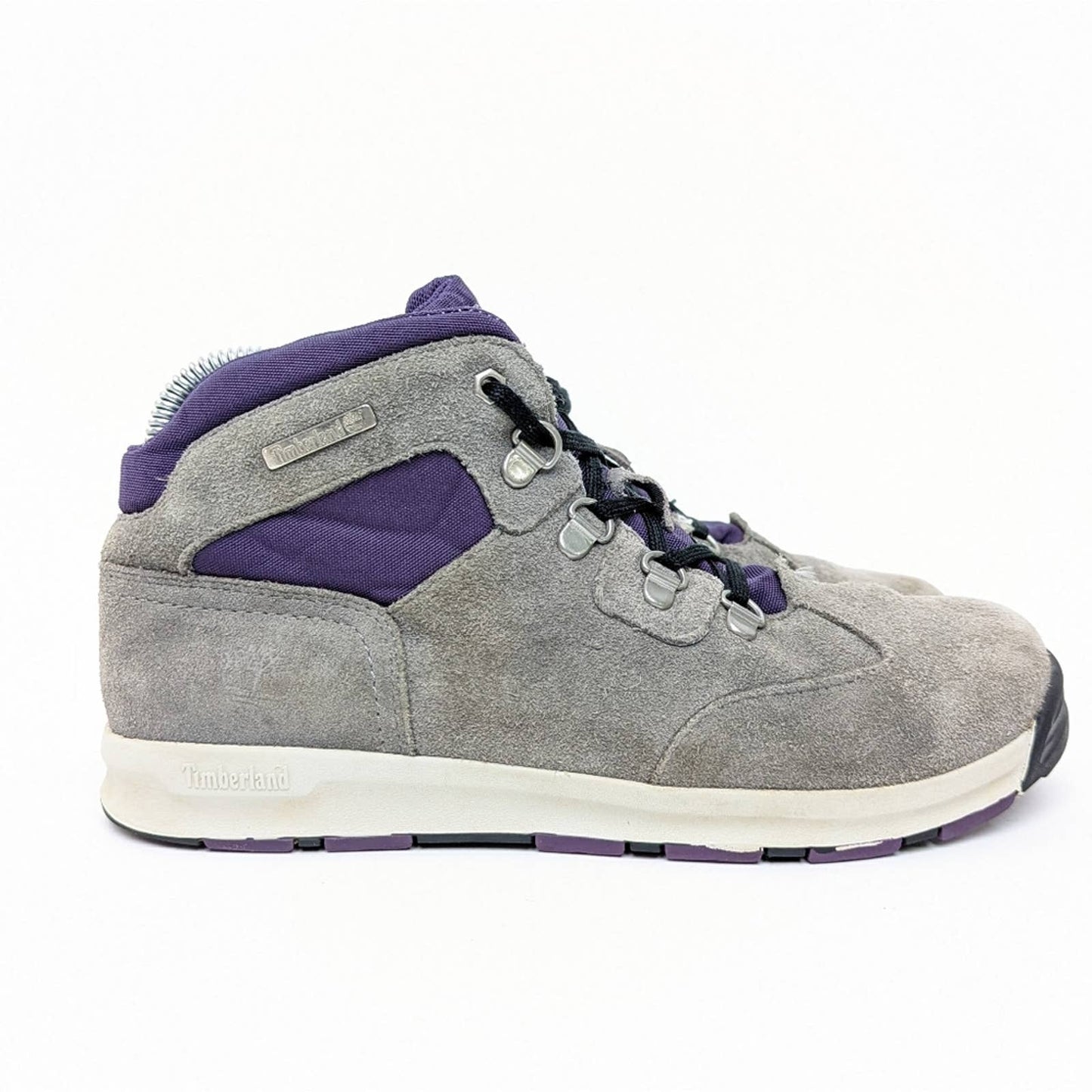 Timberland Suede Leather Mid Top Chukka Hiker Boot Sneakers - 6/8