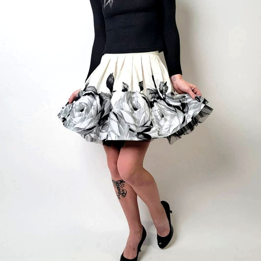 Y2K Forever 21 Pleated Tulle Skirt - S
