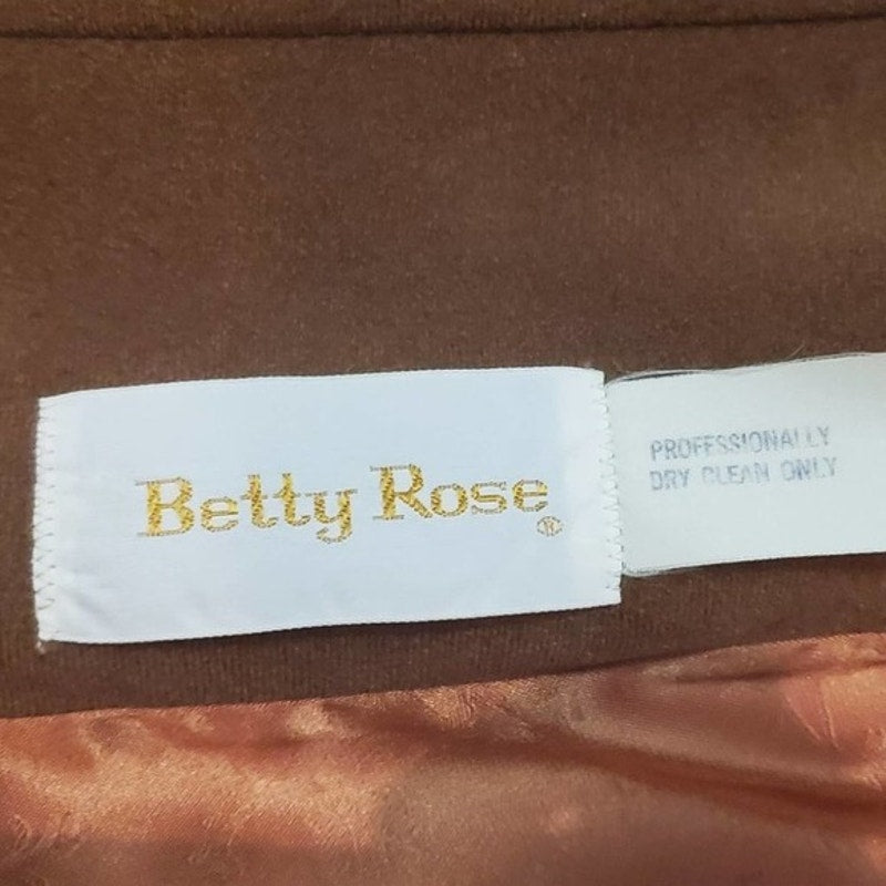 Vintage 60s Betty Rose Belted Trench Coat