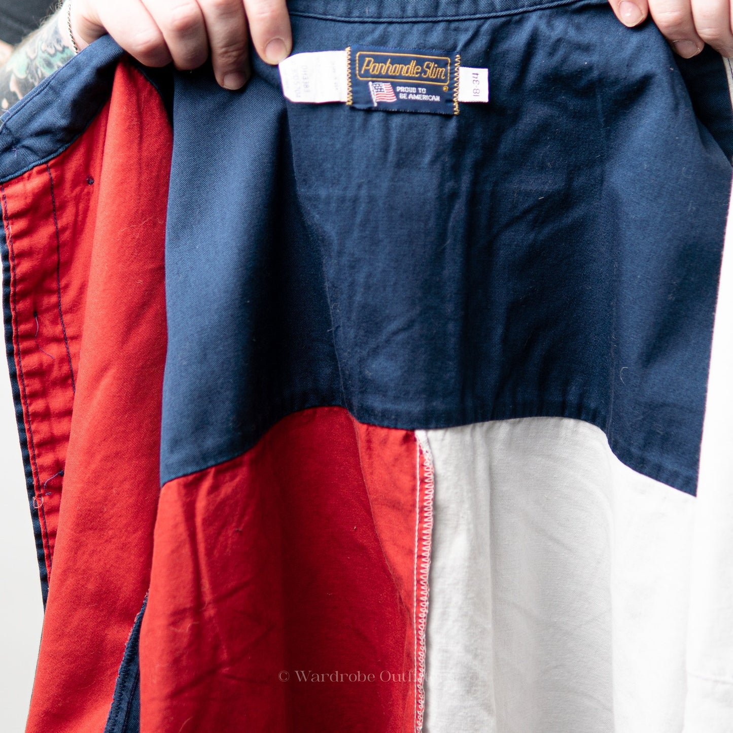 Vintage 90s Western TEXAS Flag Button Up by Panhandle Slim