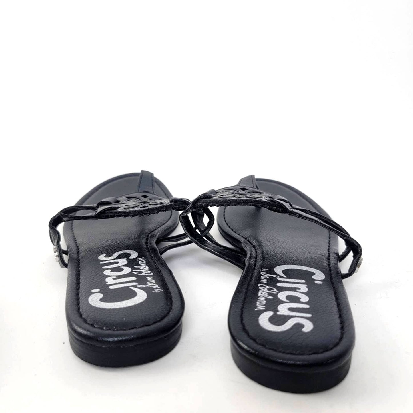 Circus by Sam Edelman Canyon Black Flip Flop Sandals - 7.5
