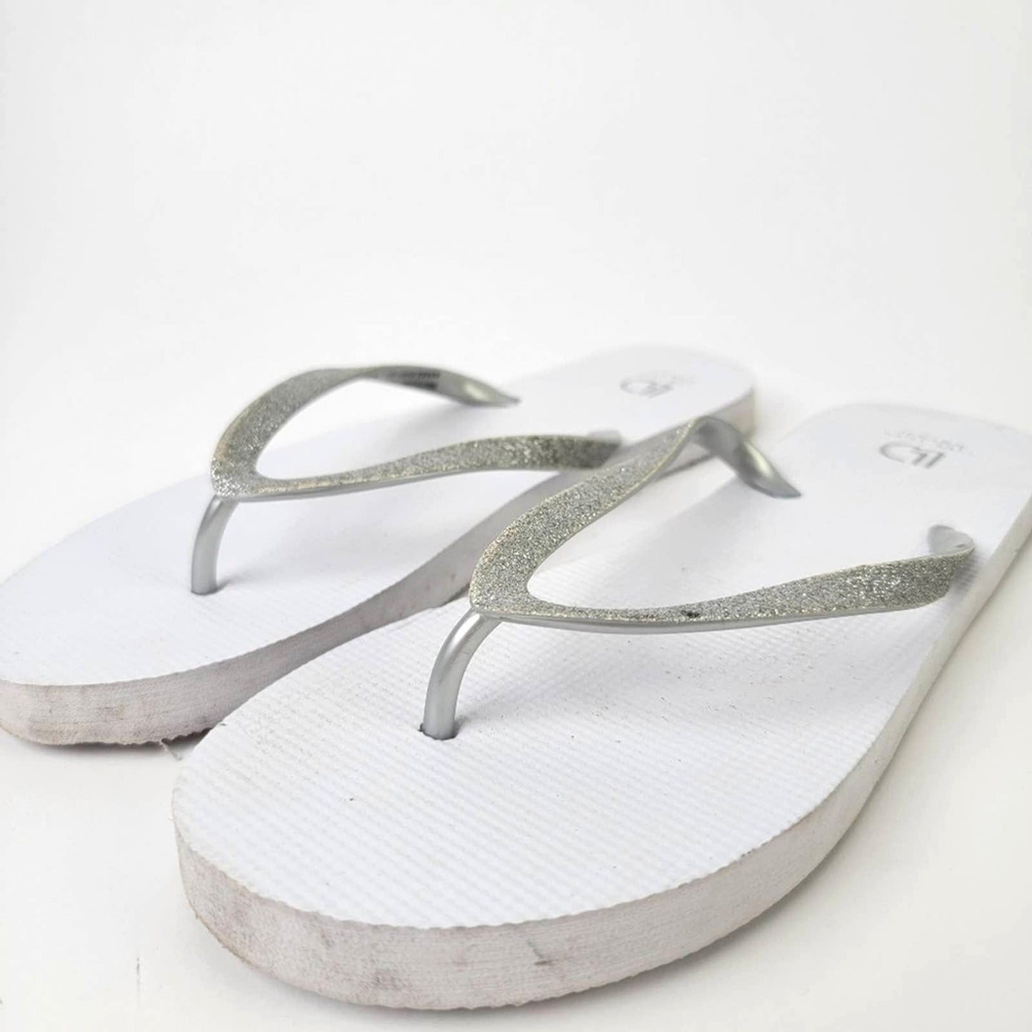 Aeropostale Glitter Strap Flip Flops 9-10