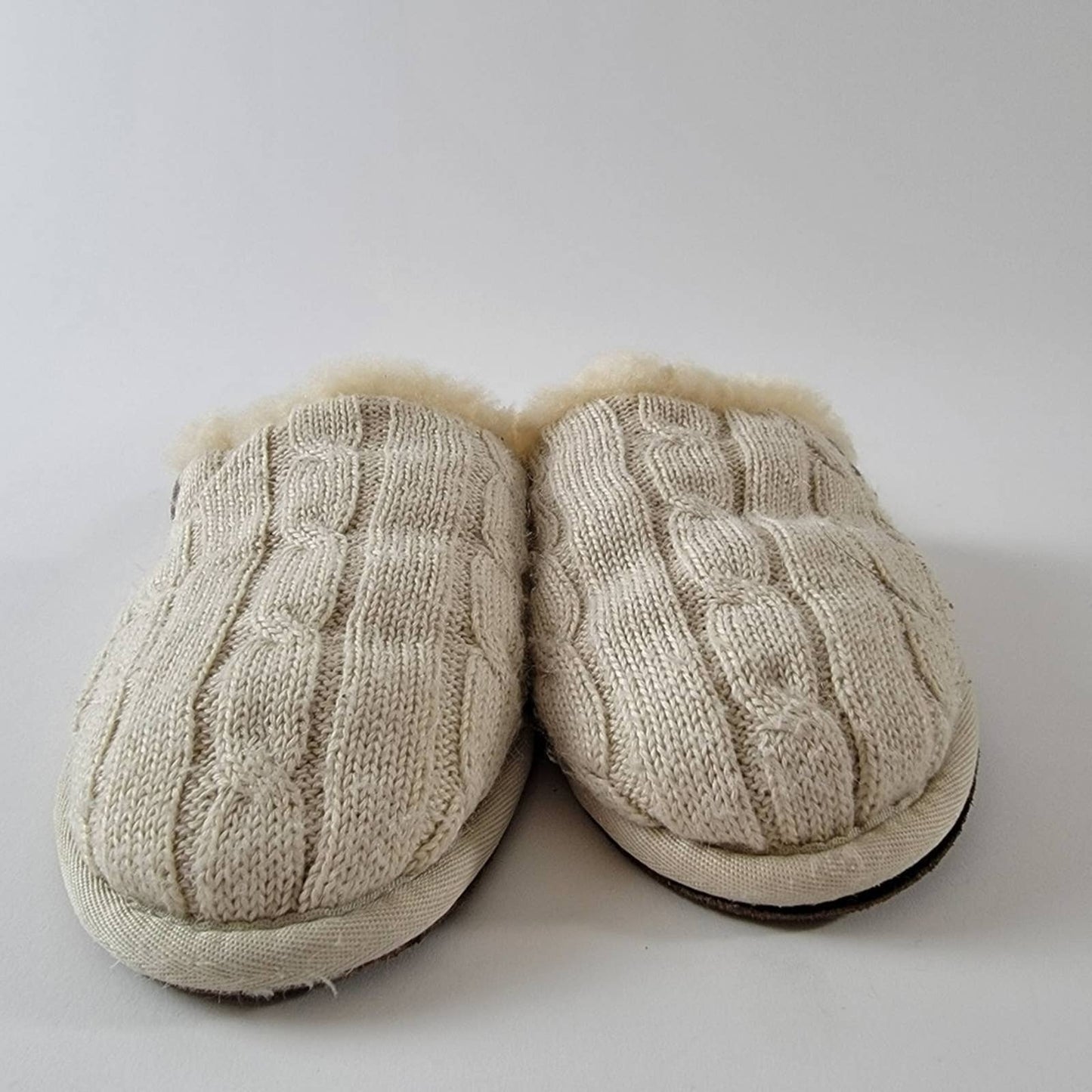 Ugg Australia Sweater Knit Scuffette Slippers - 6