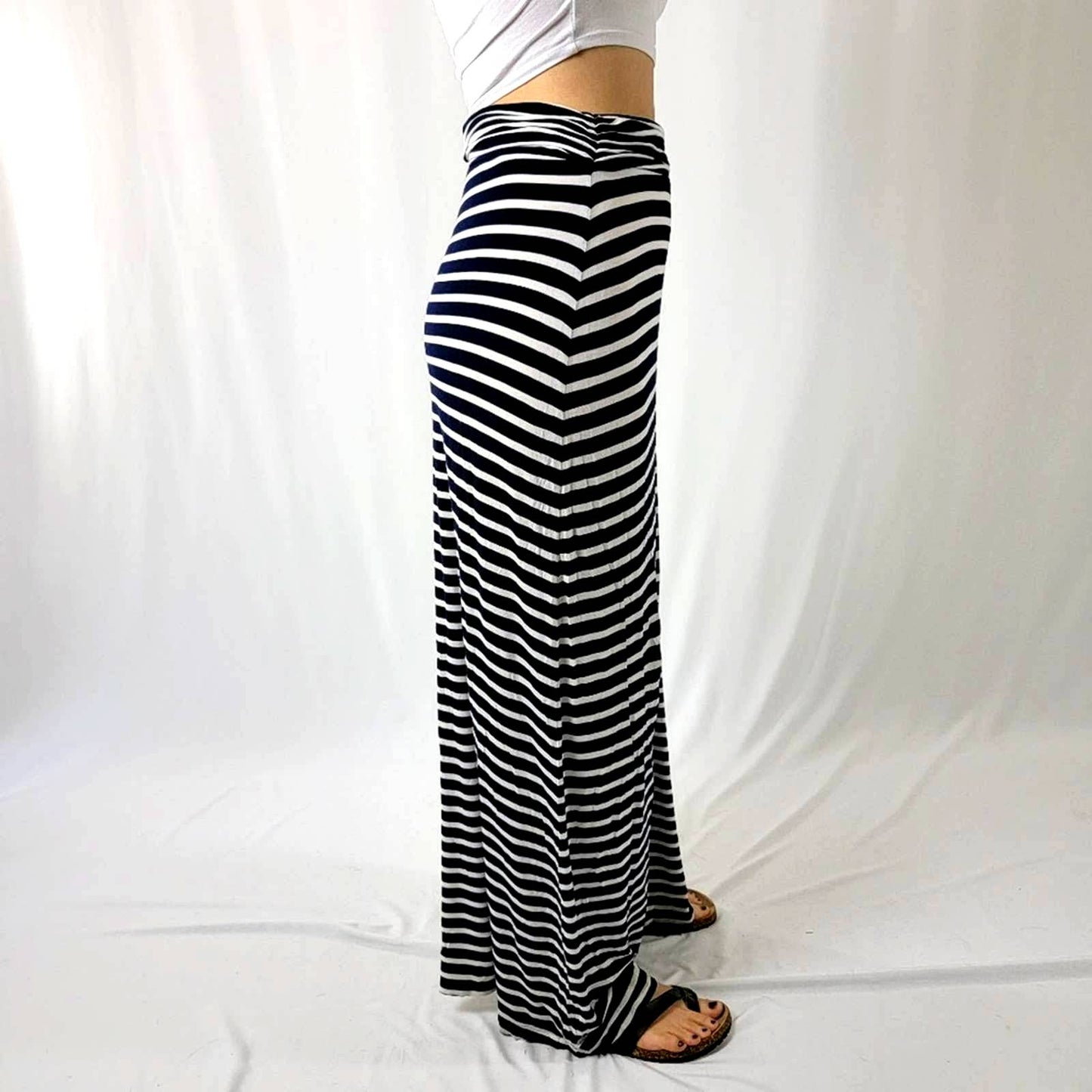 J.Crew Casual Maxi Striped Skirt - S