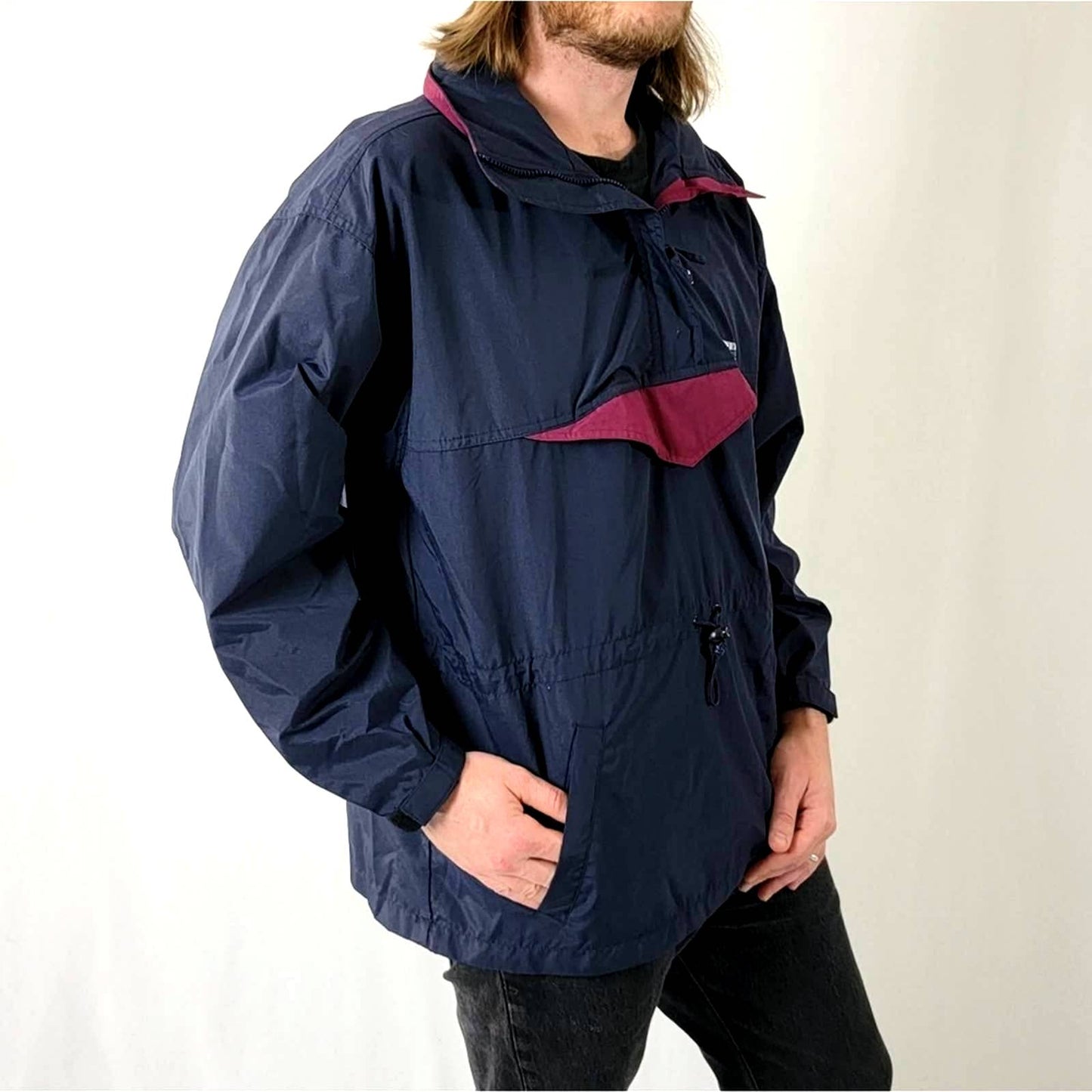 Vintage 90s Sierra Experience Rain Jacket - L