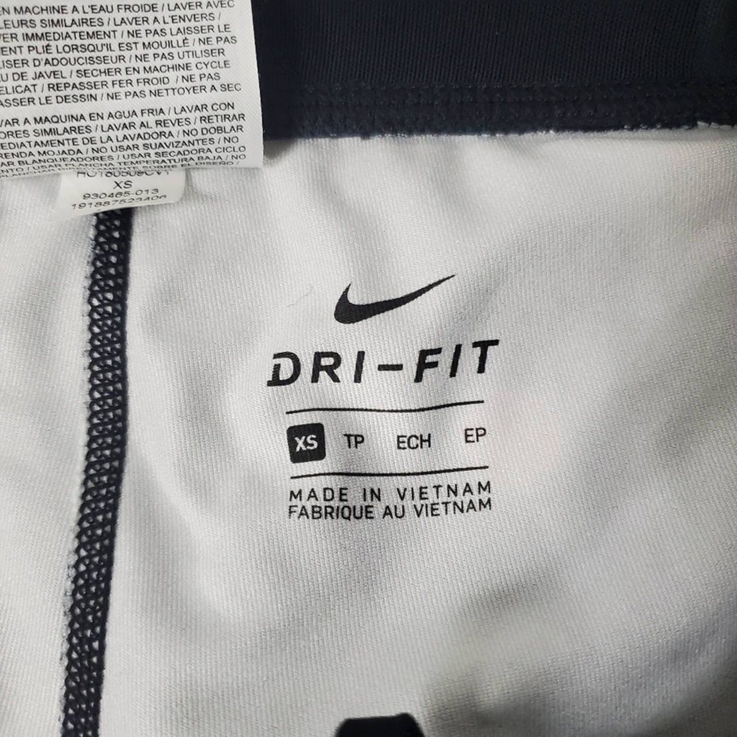 Nike Dri-Fit Essentials Printed Polka Dot Legging Tights Yoga Pants - XS