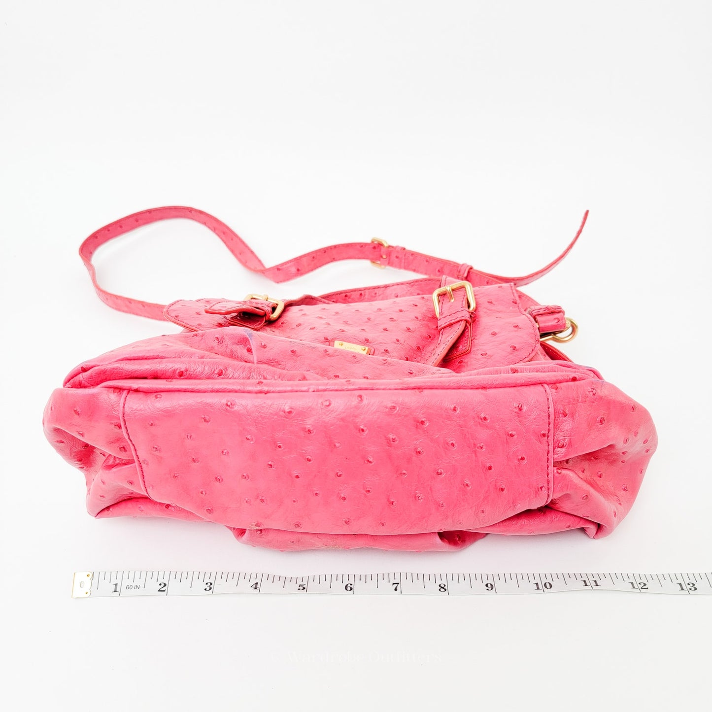 MARC JACOBS Ozzie Aurora Rock Lobster Ostrich Tote Should Bag