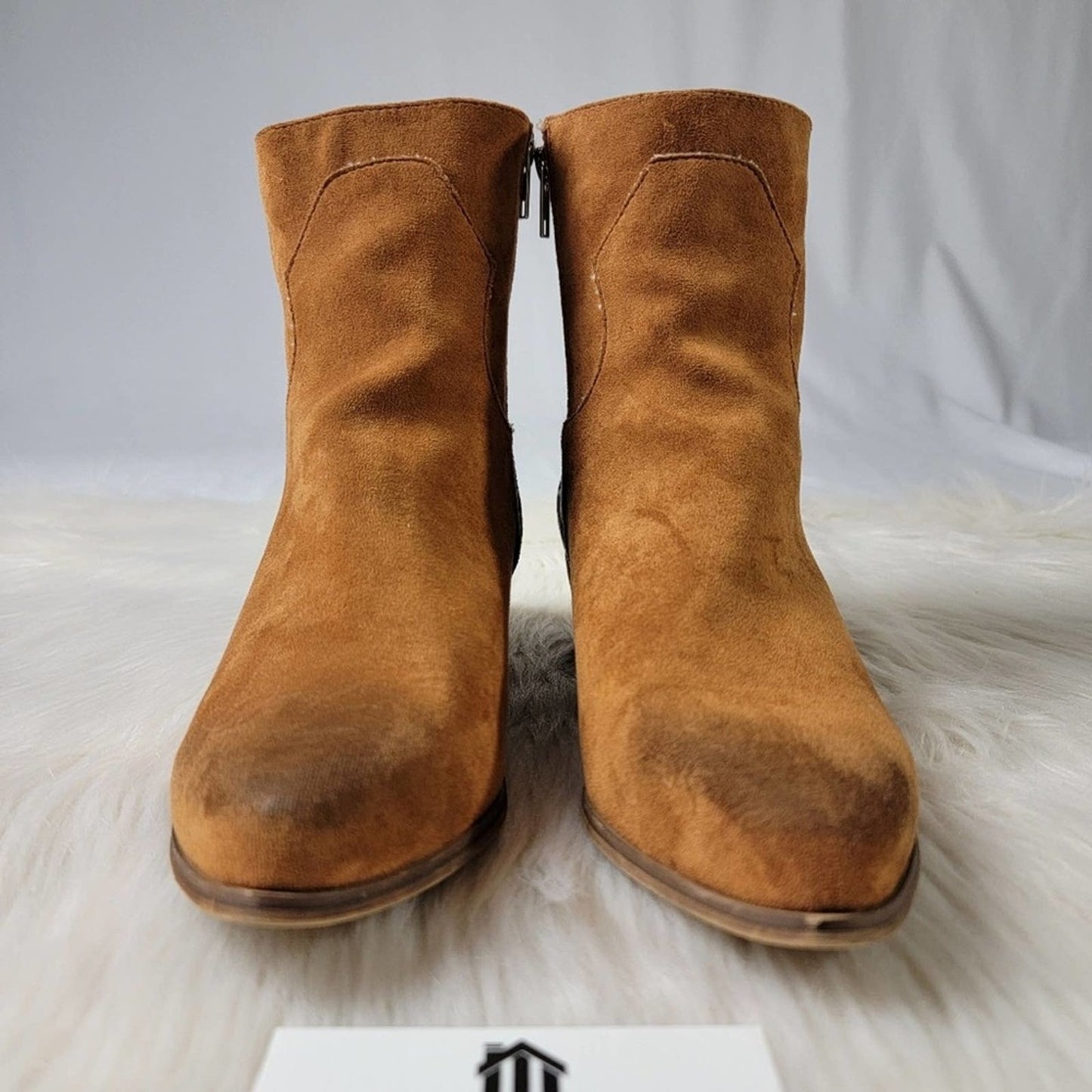 Joli Zebra Animal Print Suede Leather Chelsea Boot - 9