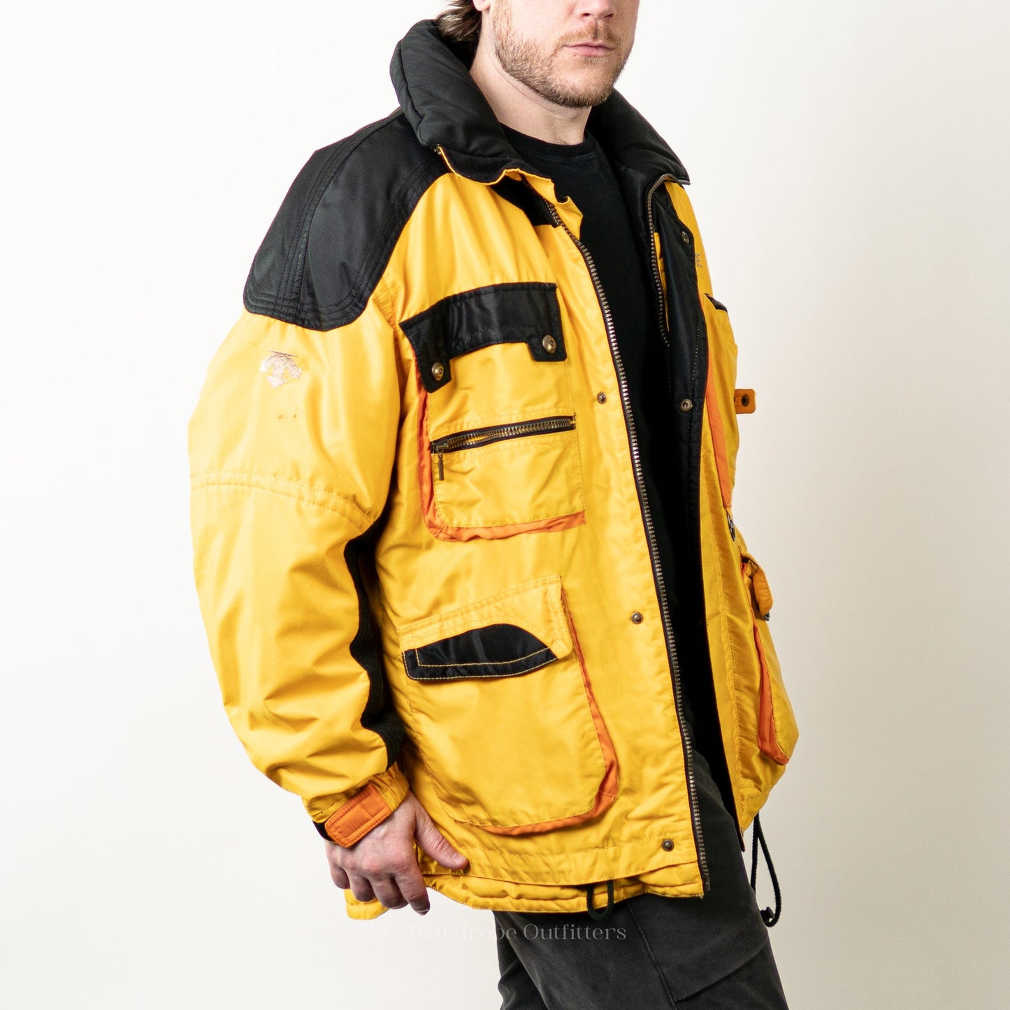 Vintage 90s Puffer Ski Jacket Coat Parka by Descente - XL