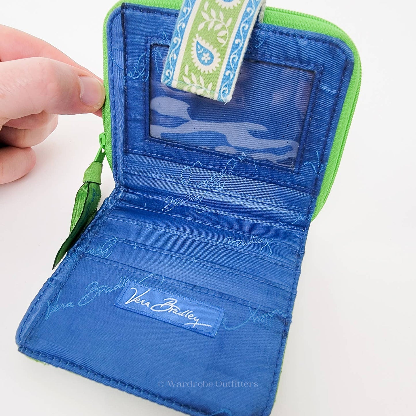 Vera Bradley Daisy Square Wallet Change Purse