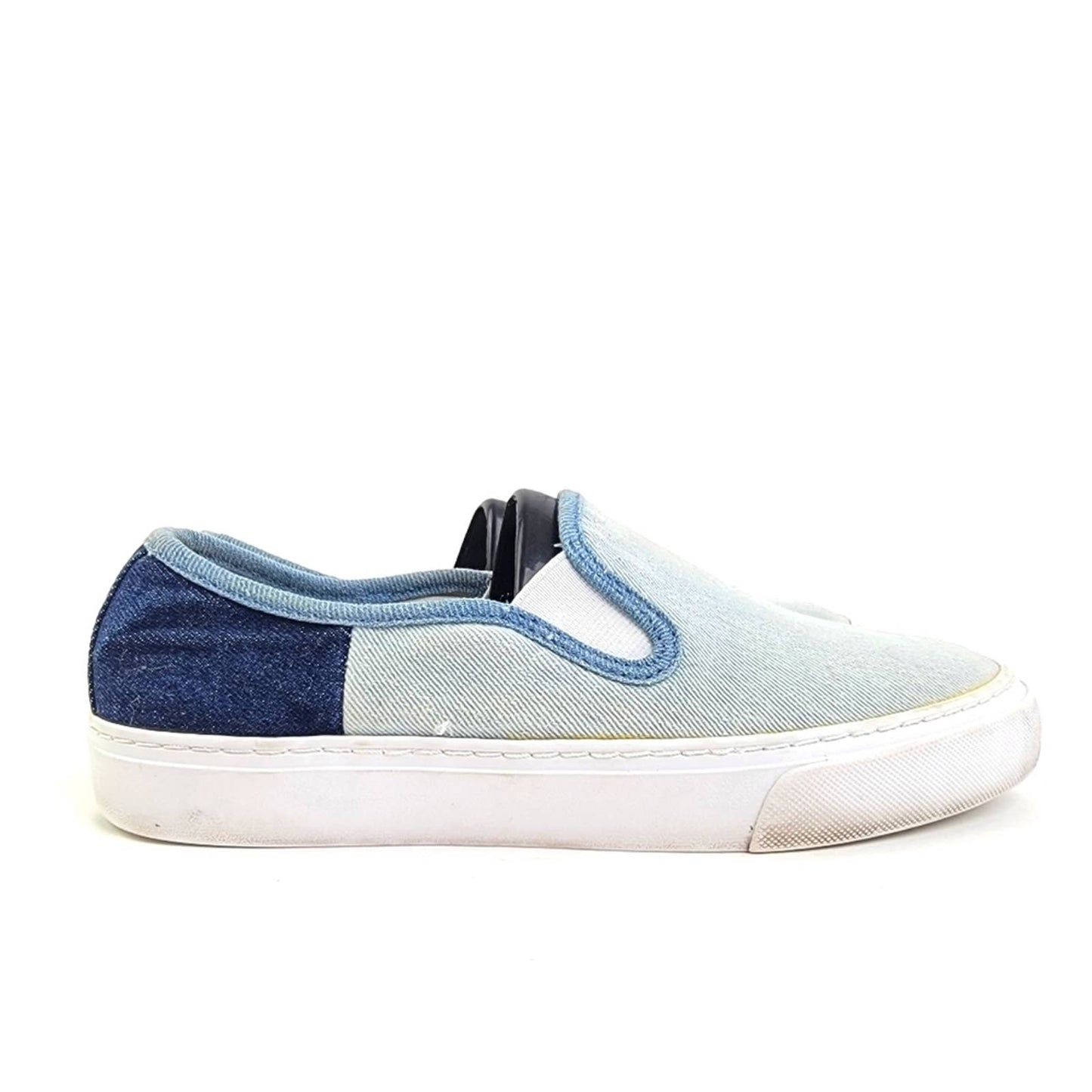 GAP Slip On Casual Loafer Light Denim Canvas Sneakers - 7