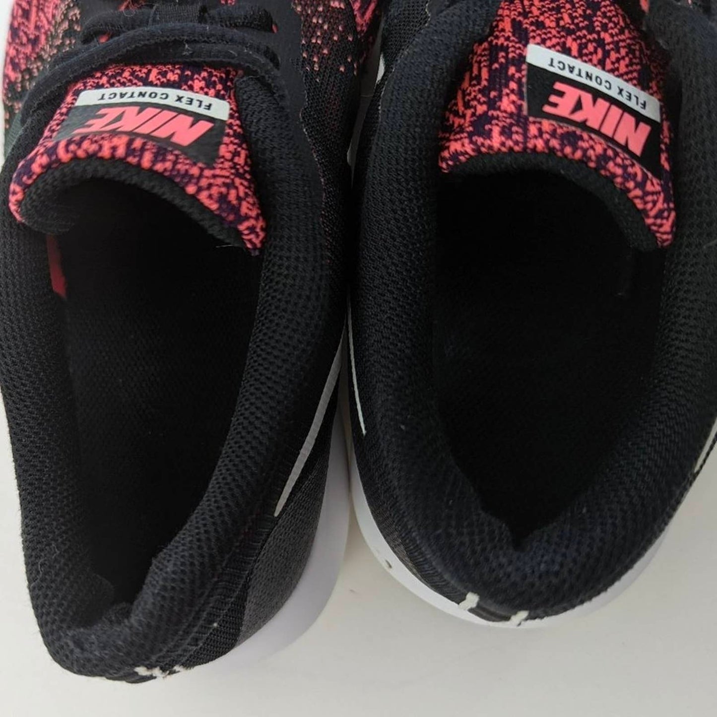 Nike Flex Contact GS - Pink Oreo Running Shoes - 7.5