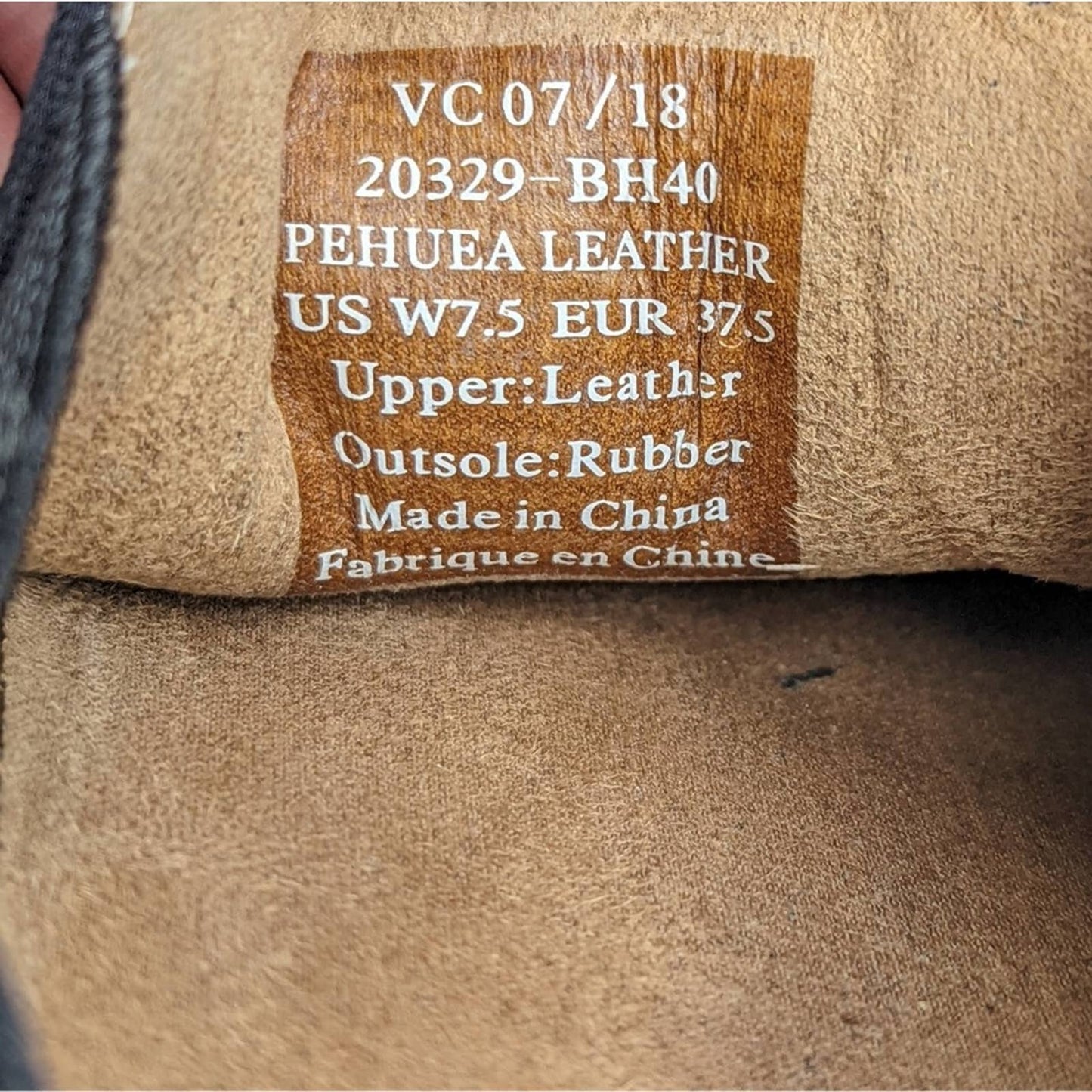 OluKai Pehuea Leather Slip On Loafer Flats - 7.5