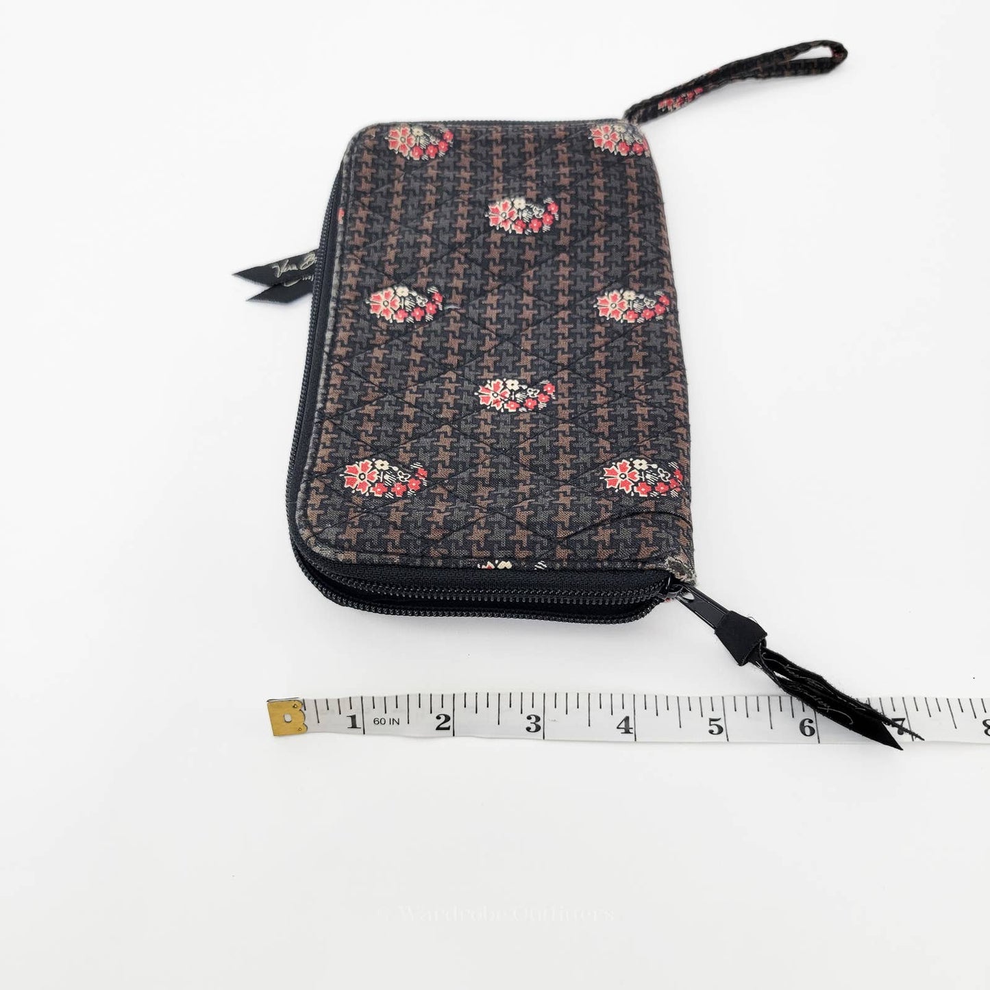 Vera Bradley Houndstooth Fabric Wallet Clutch