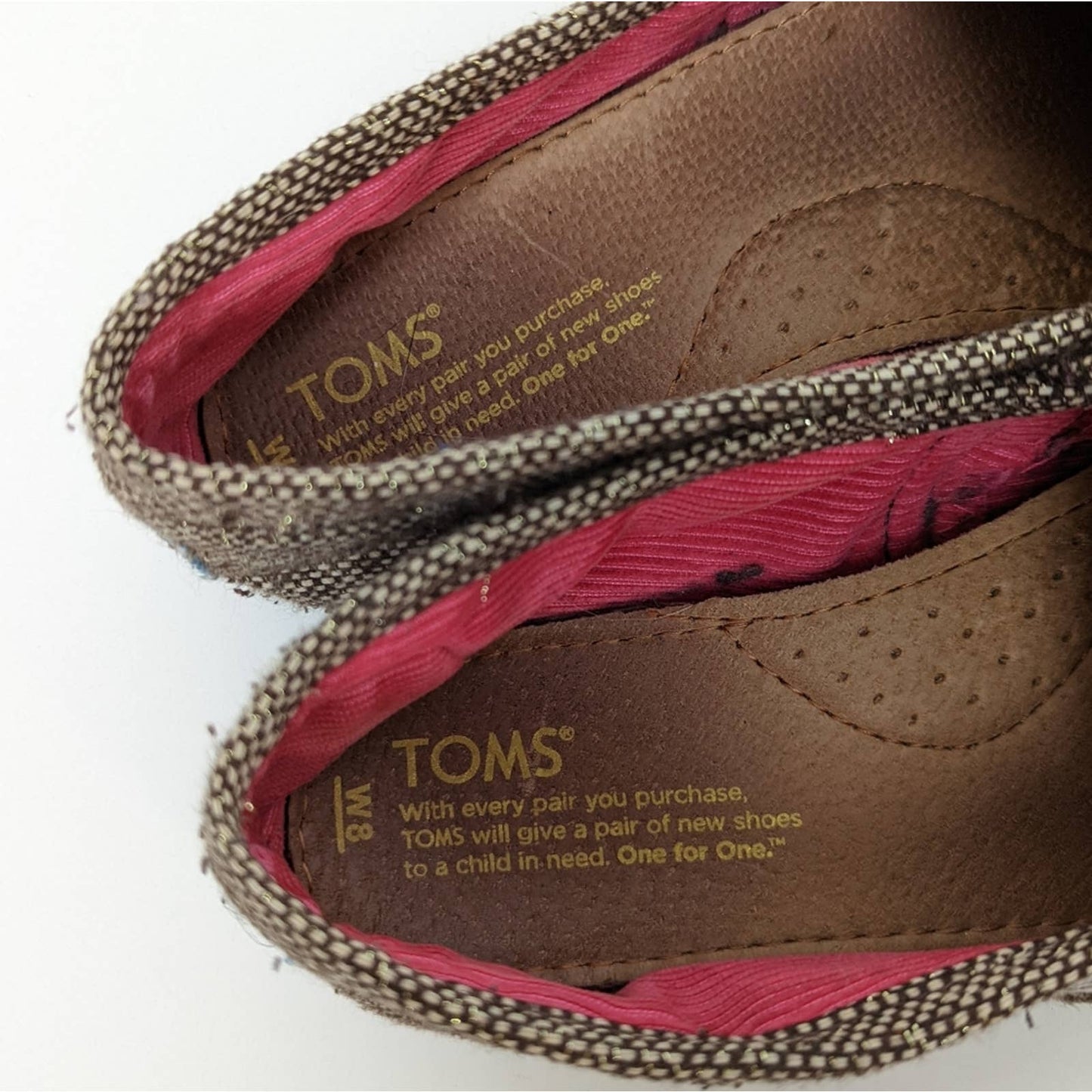 Toms Alpargata Herringbone Flats - 8