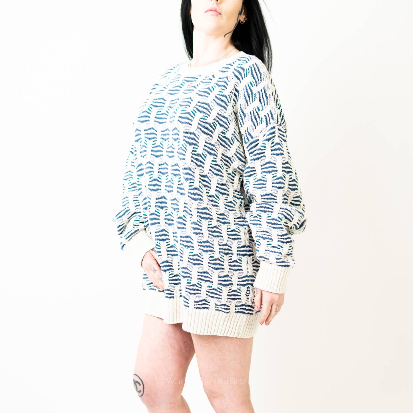 Vintage 90s Chunky Knit Sweater by New Yorker- L