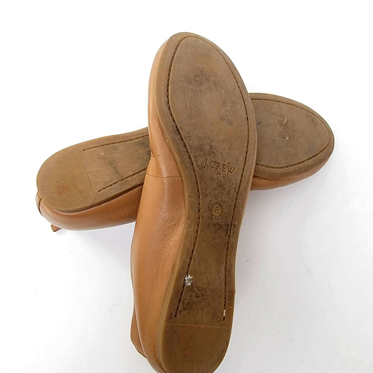 J. Crew Cece Nude Tan Ballet Flats - 8
