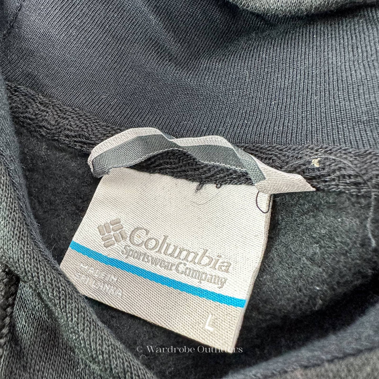 NWT Columbia PFG Black Hoodie - L
