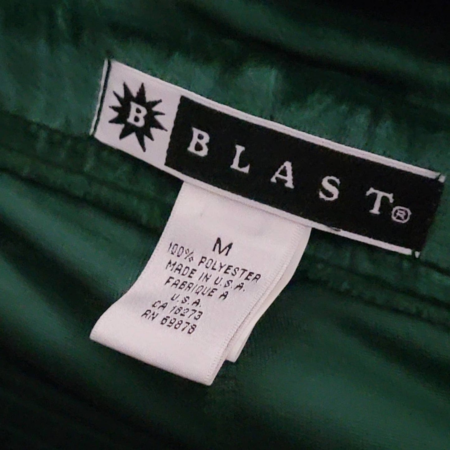 Vintage 90s Green Velvet Velour Joggers