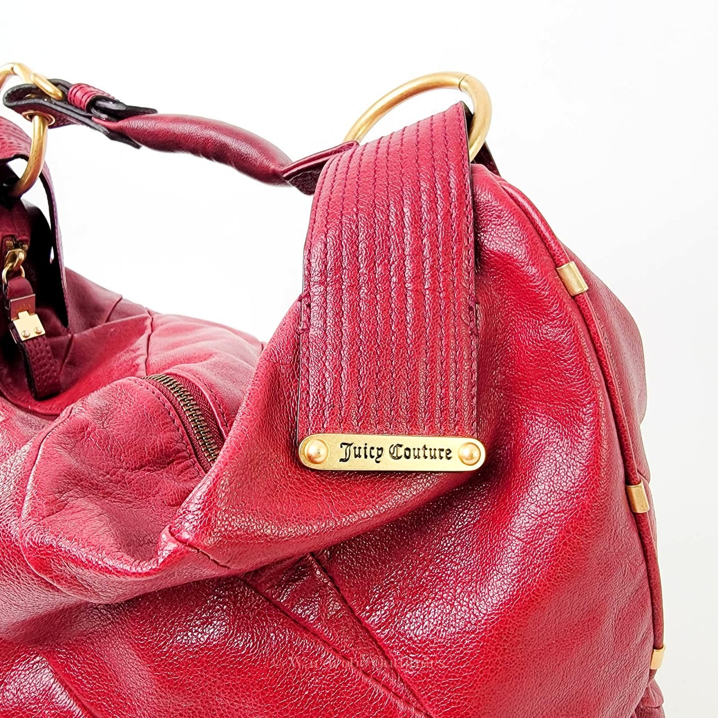 Vintage Y2K Juicy Couture Lock Large 'Gossip' Hobo Handbag