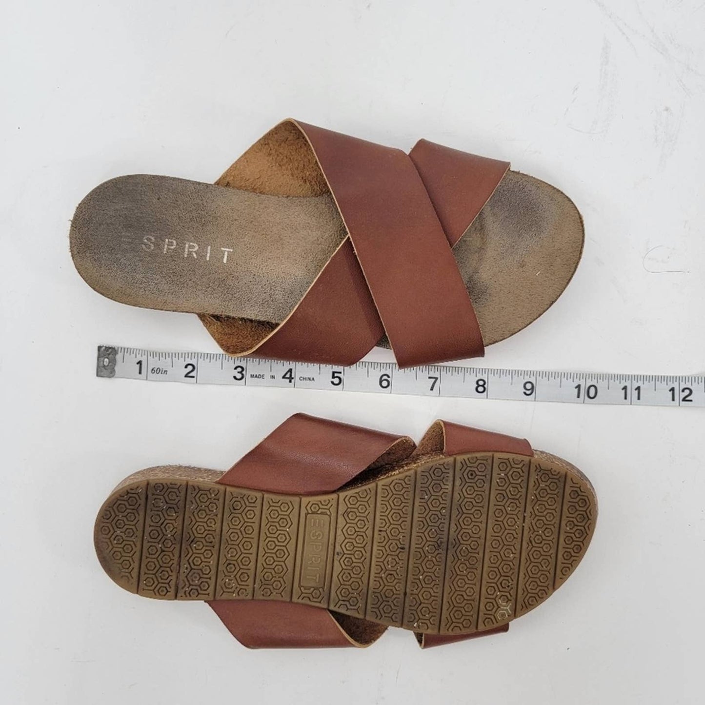 Vintage 90s ESPIRIT Strappy Sandals - 7