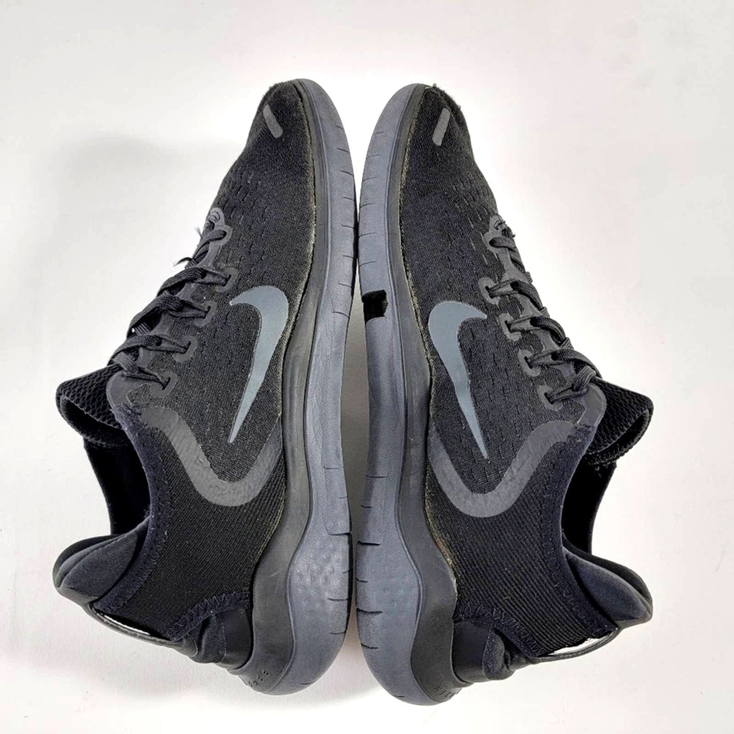 Nike Free Rn 2018 Black Running Shoes - 10