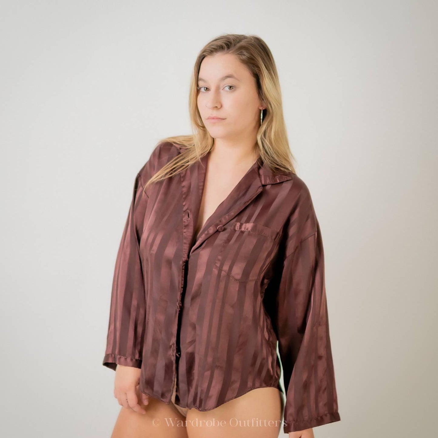 Victoria's Secret Silky Sleep Shirt Dress - M