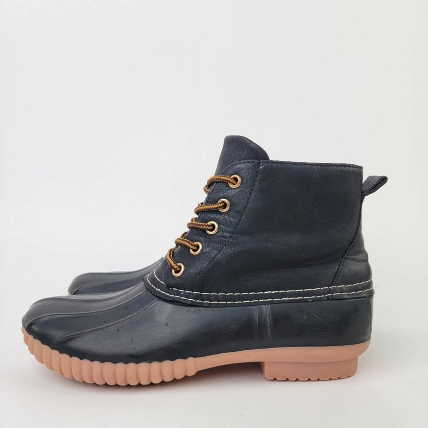 Henry Ferrera Mission 200 Black Rain Duck Boots - 7