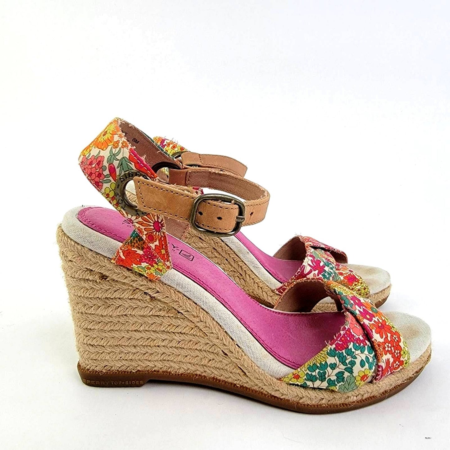 Sperry Top-Sider 'Saylor' Espradrilles Slingback Wedge Sandals - 6
