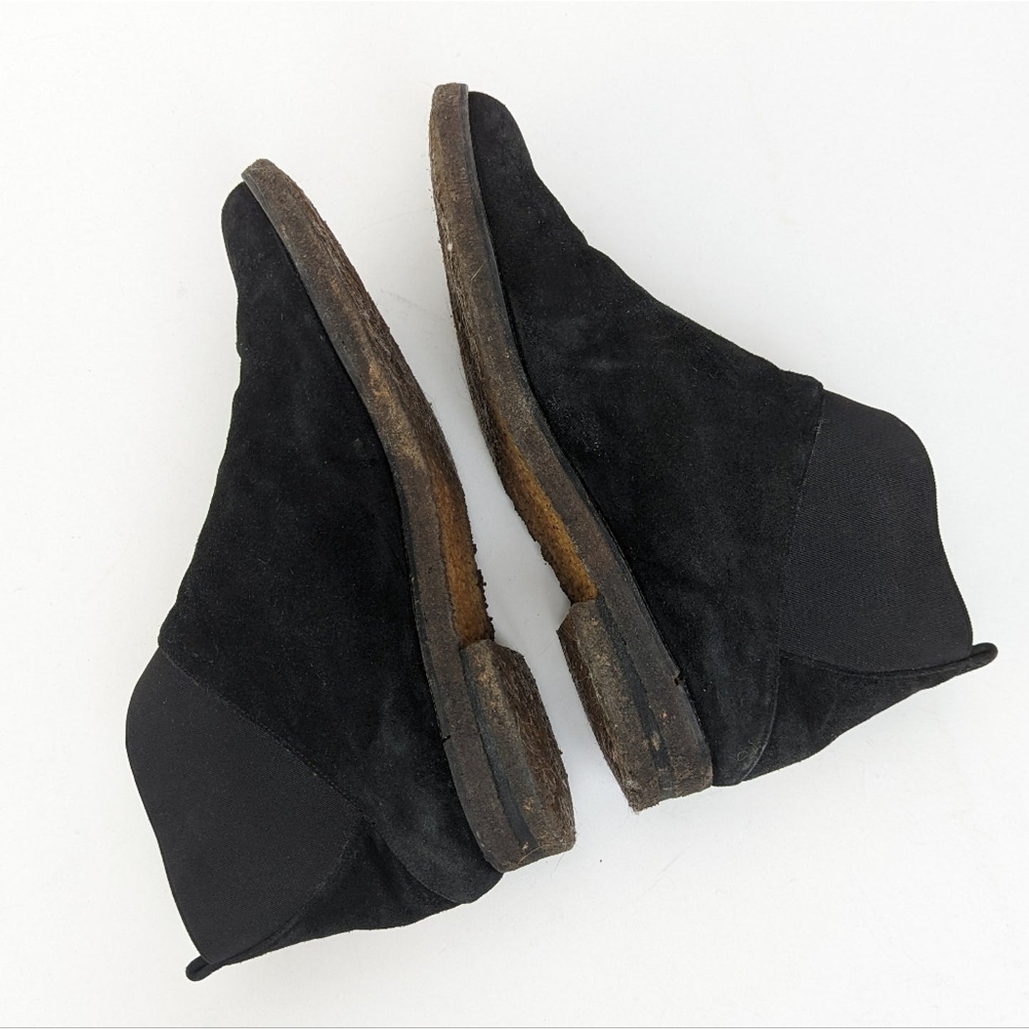 Stuart Weitzman Black Suede Booties - 11.5
