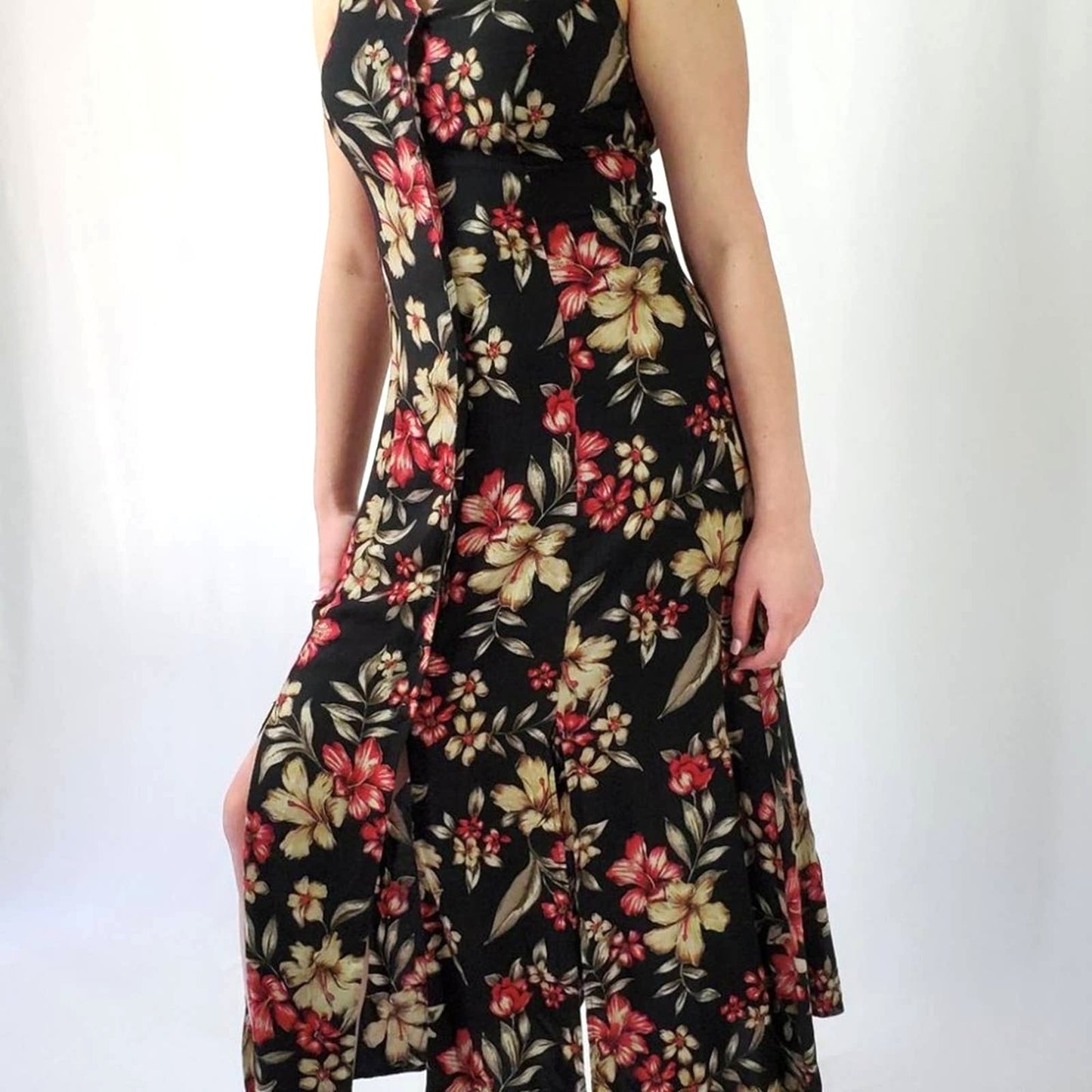 Vintage Bentley Floral Prairie Maxi Dress - 8