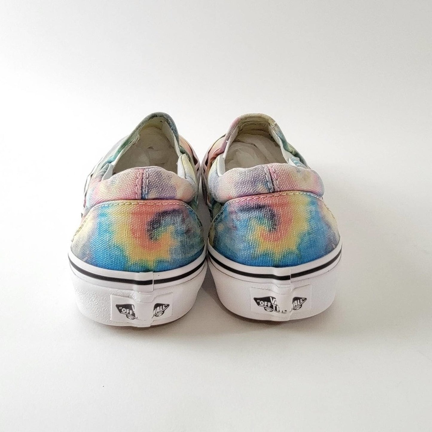 Vans Tie Dye Pastel Slip On Loafers - 7