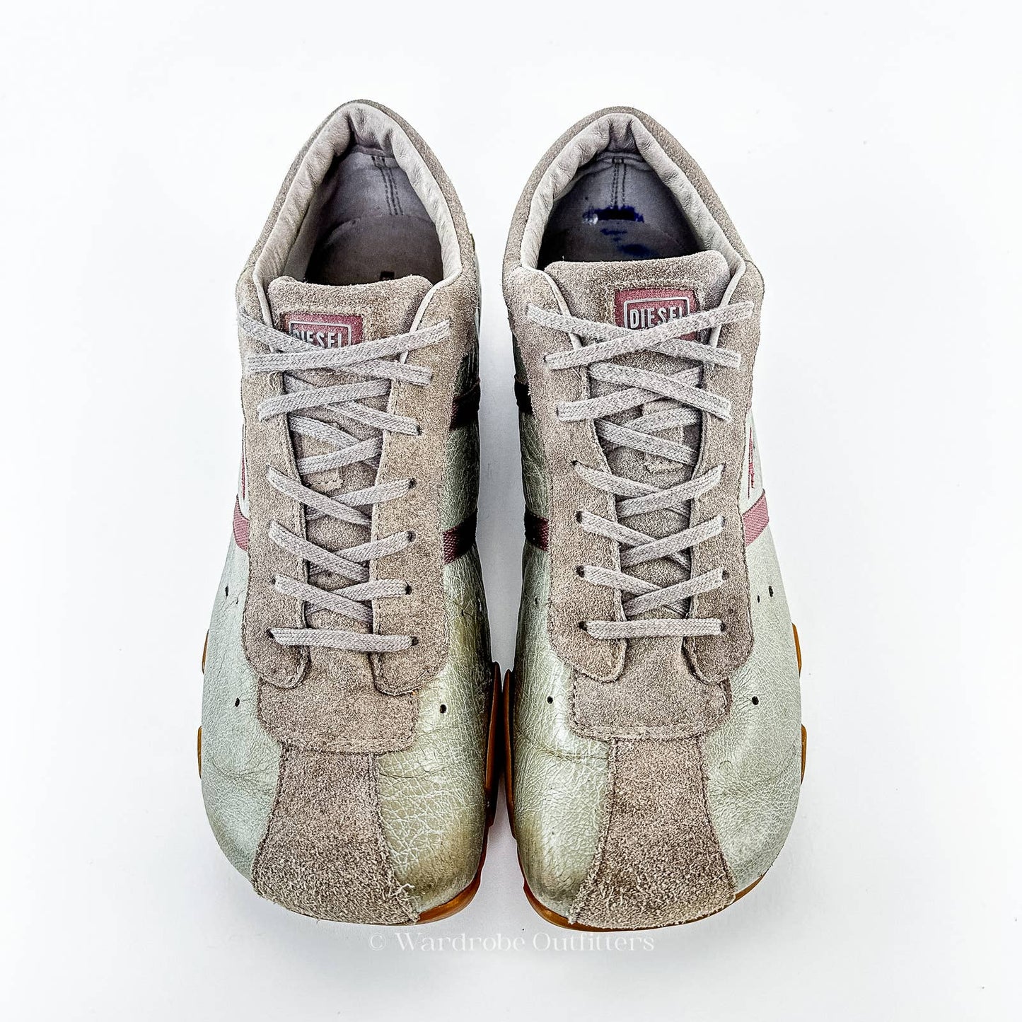 Vintage Y2K Diesel Evelyn Suede Leather Sneakers Shoes