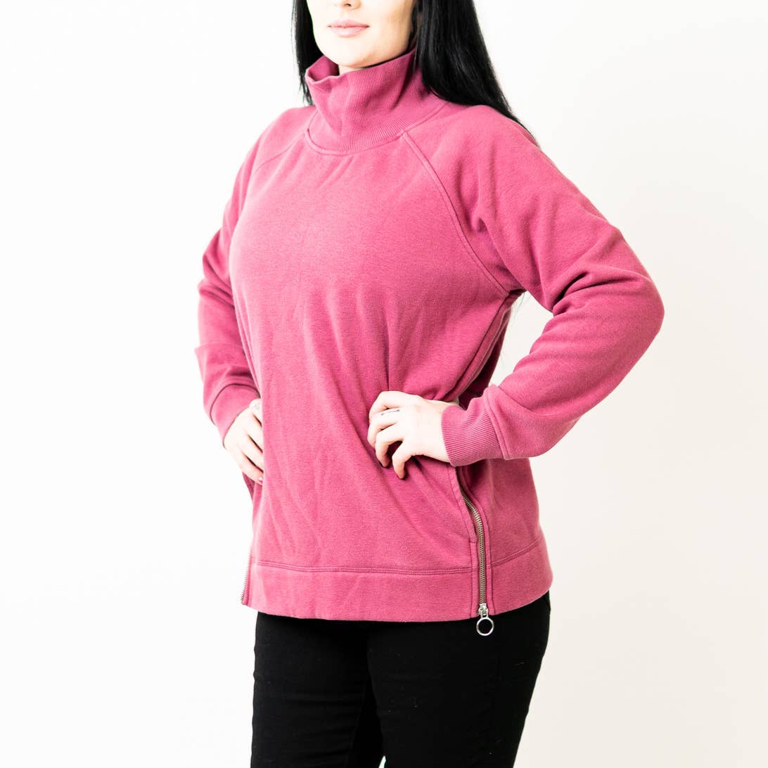 Athleta Turtleneck Sweatshirt - M