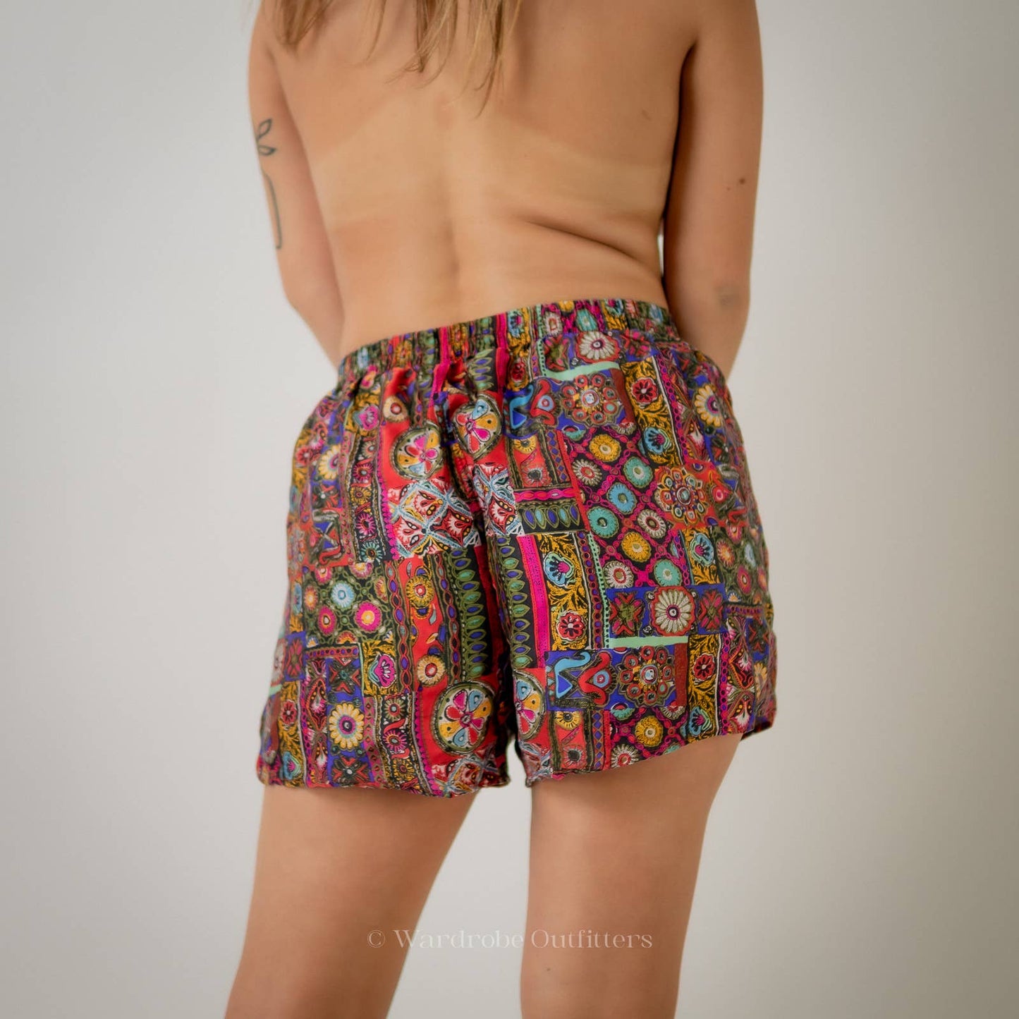 Robert Stock Silk Boxer Shorts