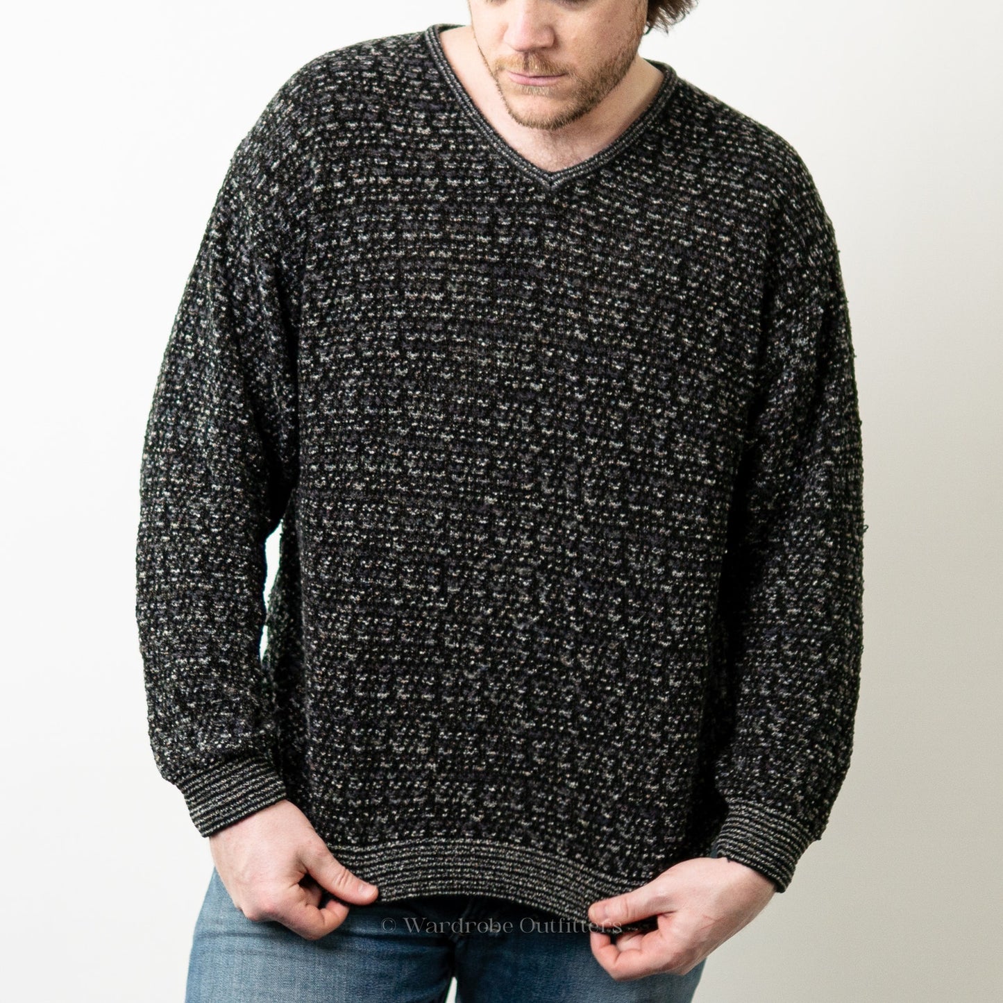 Ermenegildo Zegna V-Neck Knit Sweater - XL
