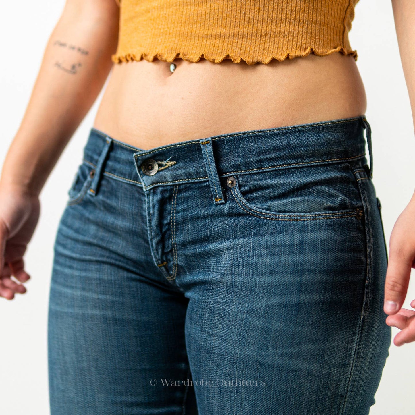 Y2K Lucky Brand Cate Low Rise Flare Boot Cut Jeans - 4/27