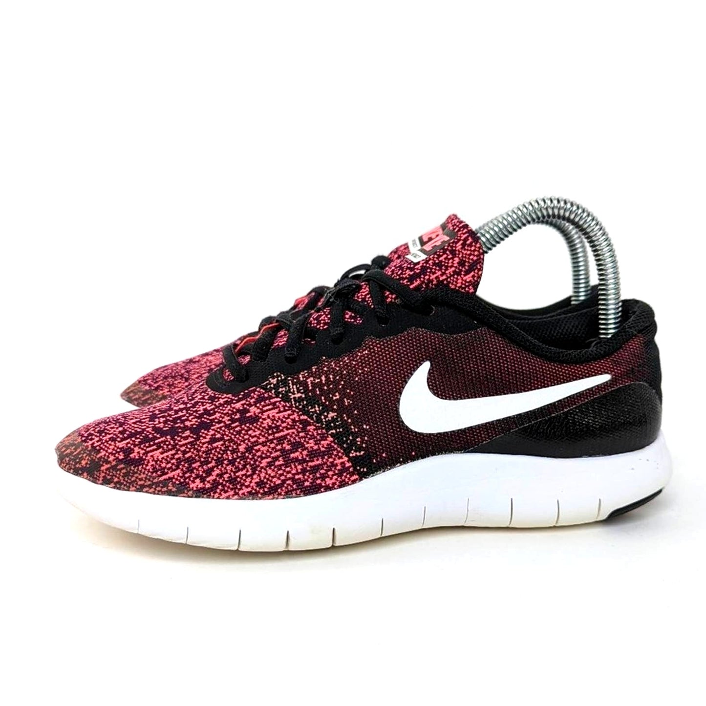 Nike Flex Contact GS - Pink Oreo Running Shoes - 7.5