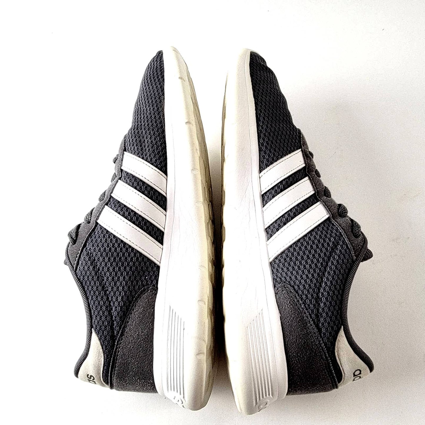 Adidas Cloudfoam Lite Racer Grey Running Shoes - 10