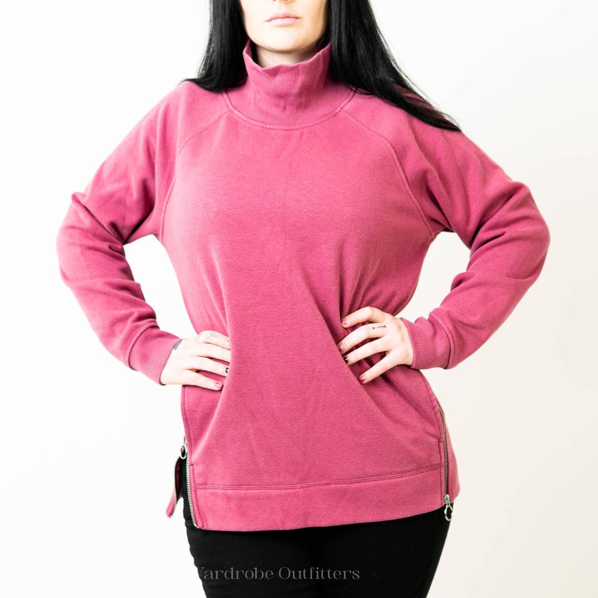 Athleta Turtleneck Sweatshirt - M