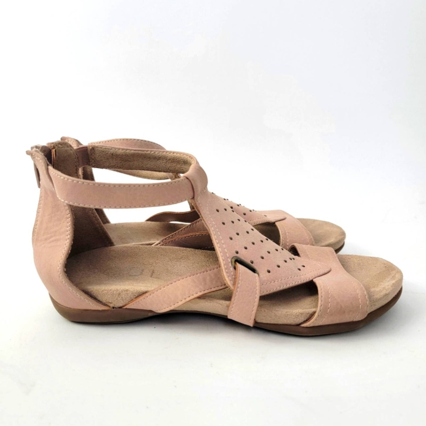 Blush Nude Soul Naturalizer Avonlee Gladiator Sandals - 8.5